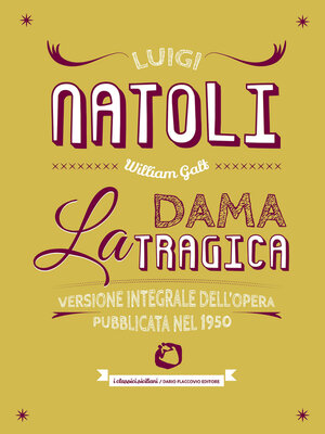 cover image of LA DAMA TRAGICA